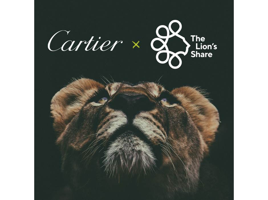 カルティエ、地球規模の自然危機に取り組む「ライオンズシェア基金」に加盟
