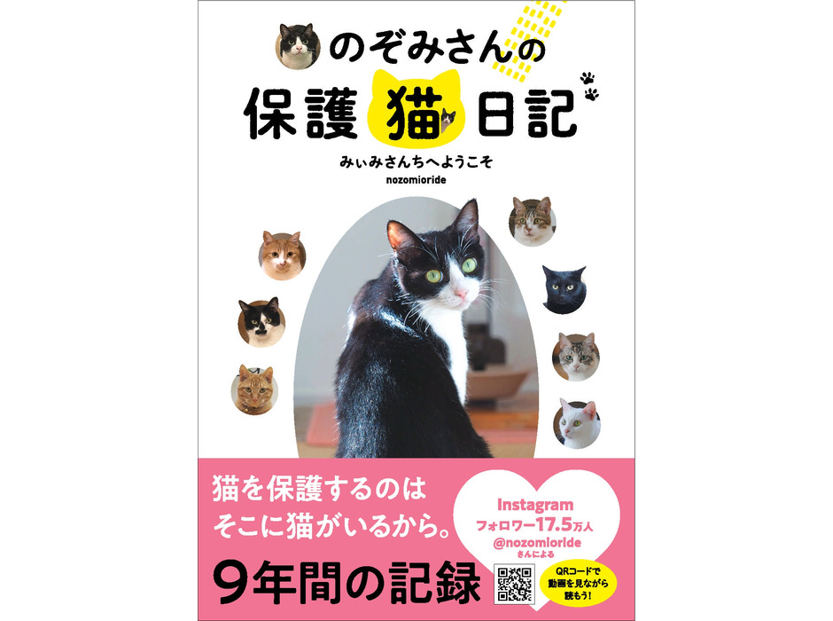 「のぞみさんの保護猫日記」ぴあから発売