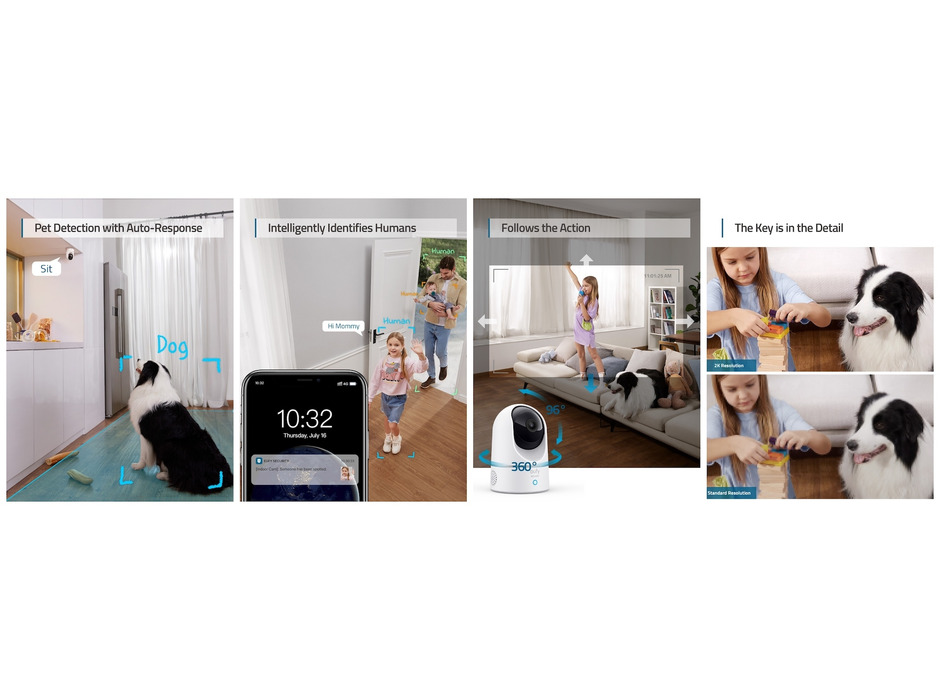 アンカー、スマートホームブランド「Eufy」から高精細屋内カメラを発売
