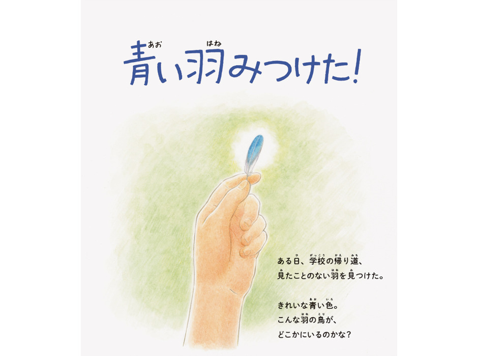 パイ インターナショナル、「青い羽みつけた！ -さがしてみよう 身近な鳥たち-」を刊行