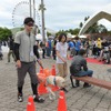 「YAMAHA NICE RIDE募金」バイクイベントでの歩行体験会