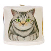 フェリシモ、「香箱座り猫」モチーフのペーパーホルダーを発売
