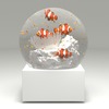 『Microplastic Globe（スノードームになった未来の海）』カクレクマノミ