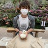 富士花鳥園、コールダックの大福ちゃん膝乗せ体験を実施