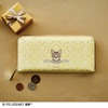 フェリシモ、「幸運を味方に！ キジ猫とまたたび模様のハッピーカラー長財布」を発売